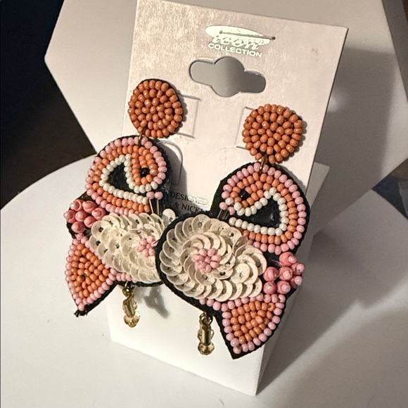 ICON Jewelry - Flamingo Earrings